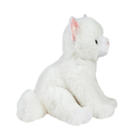 Mini Winnie Soft White Cat By Douglas Toys Zillymonkey