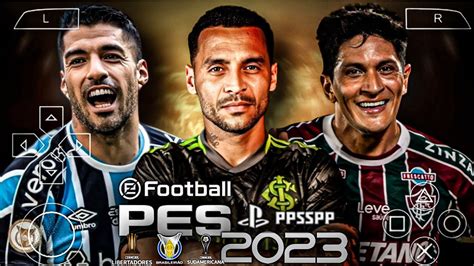 EFOOTBALL PES 2023 PPSSPP SUL AMERICANO 100 ATUALIZADO NOVOS