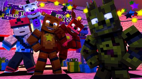 Minecraft Fnaf Pizzeria Simulator Springtrap Is Back Minecraft