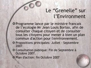 Grenelle PPT