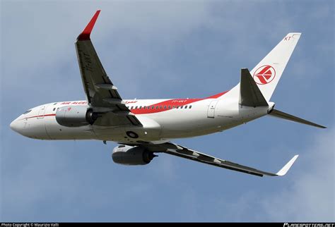 7T VKT Air Algérie Boeing 737 7D6C WL Photo by Maurizio Valli ID