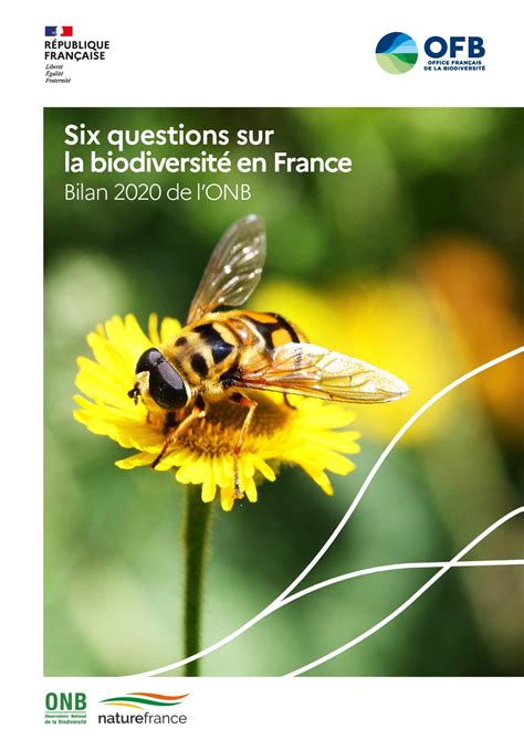 Calaméo Bilan 2020 De Lobservatoire National De La Biodiversité