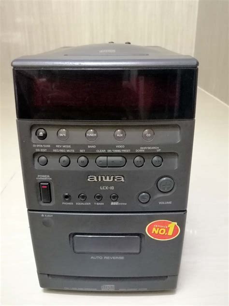 Head Unit Personal Mikro System Aiwa LCX 10 Compact Stereo System