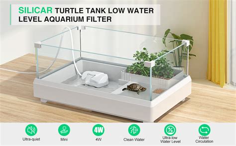 Amazon SILICAR Turtle Tank Filter Reptiles Turtle Internal