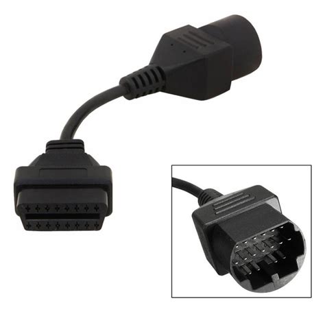 17pin Obd1 To 16pin Obd2 Diagnostic Connector Adapter Cable Wire For Mazda Dysunbey Shopee