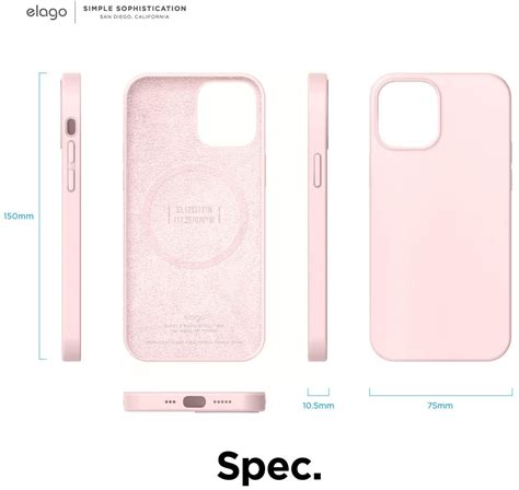 Magsafe Silicone Case For Iphone Pro Lovely Pink Elago Slg Design