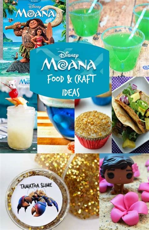 Disney Moana Party Crafts And Moana Food Ideas Must Have Mom