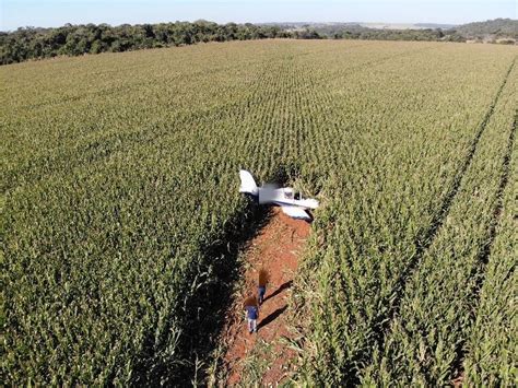 Aeronave de pequeno porte faz pouso forçado em Luziânia neste sábado