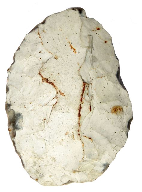 A Neolithic Grey Flint Knife From The Lakenheath Fens Suffolk