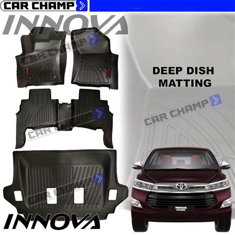 Innova Toyota To Deep Dish Matting Oem Excellent D