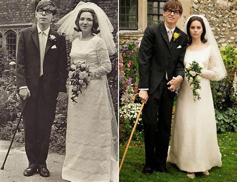 Stephen Hawking Wedding Photo With Eddie Redmayne | POPSUGAR Entertainment