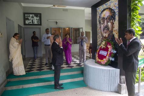 Reverential Visit to Father of the Nation Bangabandhu Sheikh Mujibur Rahman Memorial Museum ...