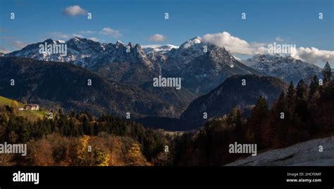 Autumn In The Austrian Alps Stock Photo Alamy