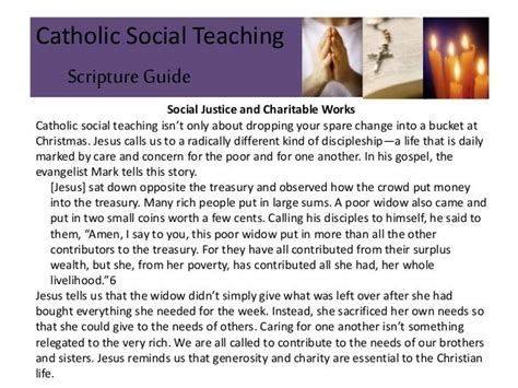 Catholic Social Teaching