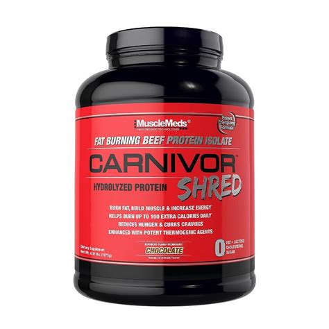 Musclemeds Carnivor Shred Fat Burning Beef Protein Isolate 435