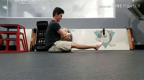 Hip Flexion Passive Range Lift Off In Sitting Youtube