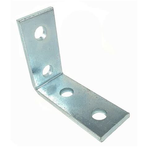 50 4 Hole 90° Angle Fitting For Unistrutb Line Channel Zinc Plated