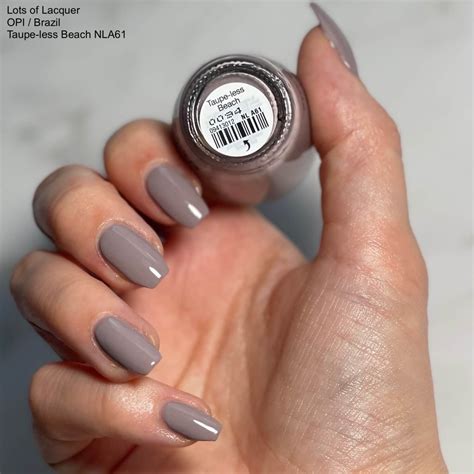 Taupe Nail Polish Swatches Lots Of Lacquer