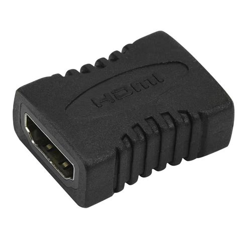 Adaptador Emenda HDMI F X HDMI F PIX Preto 033 8183 Lognet