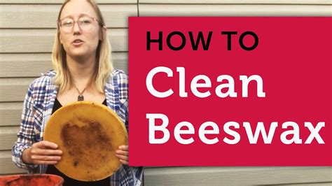 How To Render Clean Beeswax From Dark Honeycomb To Yellow Wax