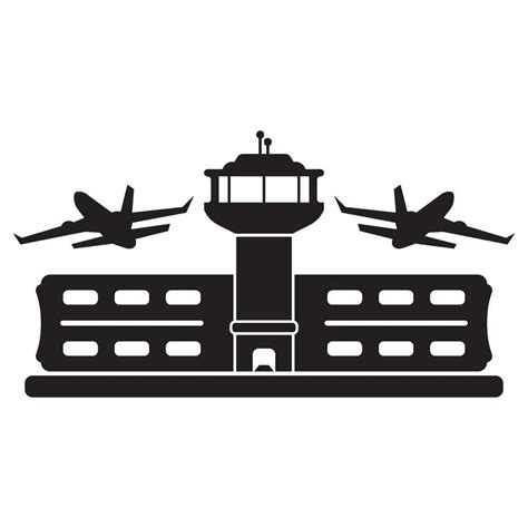 Airport icon logo vector design template illustration 32323701 Vector ...