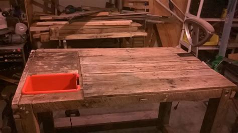 Diy Multi Purpose Pallet Workbench 1001 Pallets