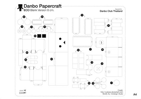 Printable Papercraft Danbo Printable Papercrafts Printable Papercrafts