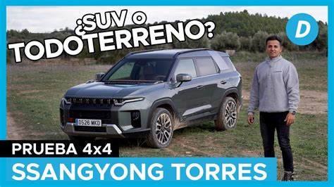 Prueba 4x4 al límite SsangYong Torres 2023 Test off road