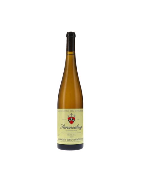 Riesling Sommerberg Grand Cru 2021 ZIND HUMBRECHT Bio 73 50