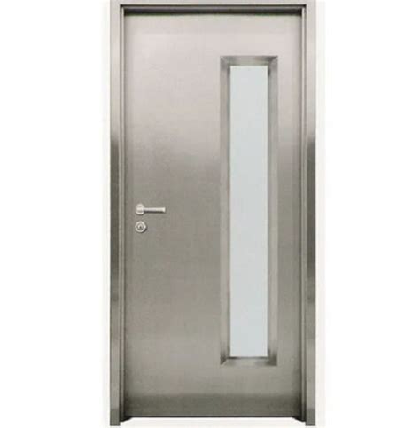 Mm Thick Powder Coated Stainless Steel Swing Open Style Entry Door