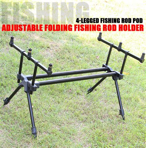 Selco Stock 3 Rod Pod Aluminum Folding Carp Fishing Station Rod Pod