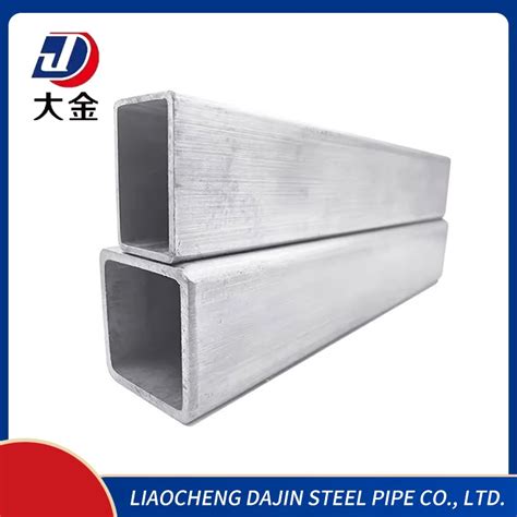 Hot DIP Galvanized Steel Rectangular Square Tube Construction Pipe Square Hollow Section
