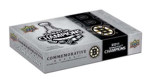 Upper Deck Unveils Bruins Stanley Cup Box Set Upper Deck Blog