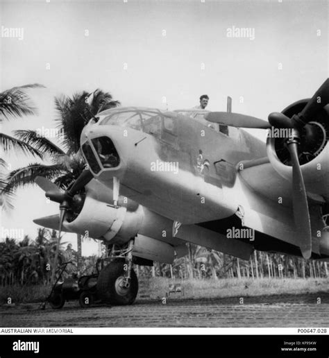 100 Squadron Raaf Beaufort New Guinea Wwii Awm P00647028 Stock Photo