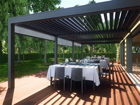 Coperture Per Esterni A Lamelle Orientabili Opera Pratic Pergola