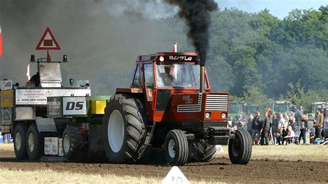 Fiat 1580 Turbo Aka Bumle Tractor Pulling Nibe 2016 YouTube