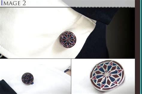 【楽天市場】tateossian タテオシアン Enamel Lhasa Mandala Palladium And Red Cufflinks エナメル ラサ曼荼羅カフス（パラジウム＆レッド