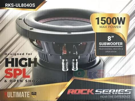 Subwoofer De Pulgadas Doble Bobina Ohms Watts Rms Watts