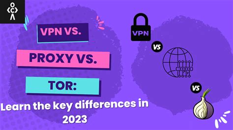 VPN Vs Proxy Vs Tor Learn The Key Differences In 2023