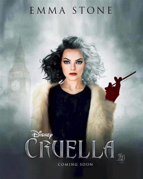 Cruella De Vil El Nuevo Poster Donde Sale La Actriz Llama La Atención