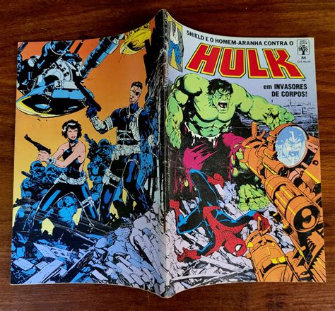 O Novo Incrível Hulk Nº 084 Editora Abril Junho 1990 HQ Gibi Casa