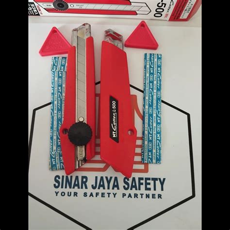 Jual Nt Cutter L 500 Made In Japan Jakarta Sinar Jaya Safety