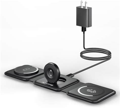 Rtops 3 In 1 Wireless Charger For Iphone Magnetic Wireless Charging Stations For Apple Multiple