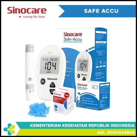 Jual Sinocare Safe Accu Strip Uji Gula Darah 50 Strip Shopee Indonesia