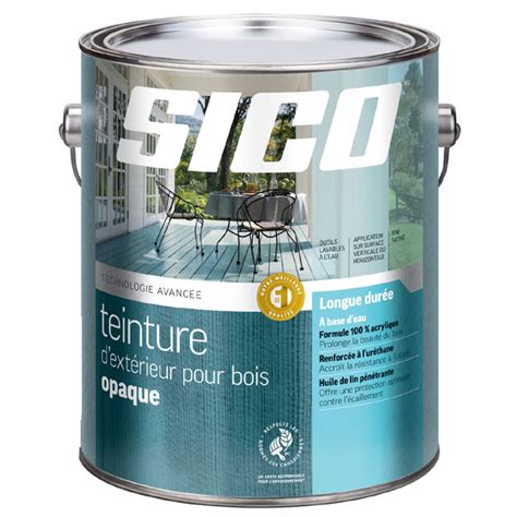 SICO Teinture d extérieur pour bois 232 503 875ML Réno Dépôt