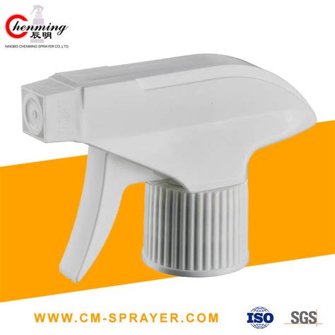 Foaming Trigger Spray Head 28mm 28 410 White Trigger Sprayer High Viscosity Detergent