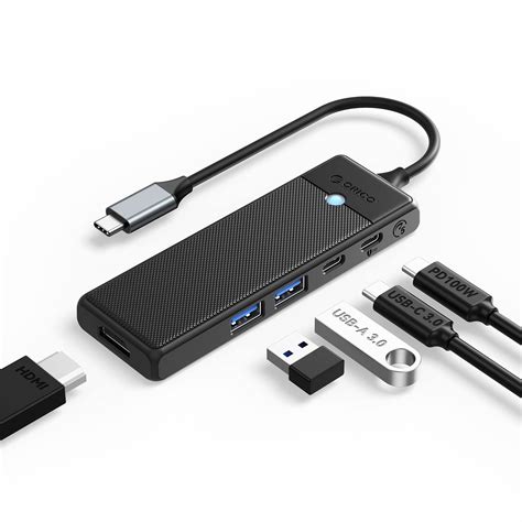 Orico Usb C Hub Adapter In Multiport Adapter Docking Station With