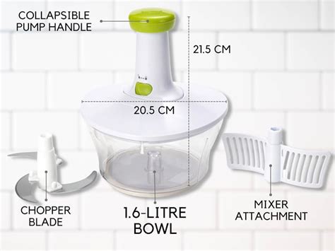 Brieftons Express Vegetable Chopper Litre Quick Vegetable Manual