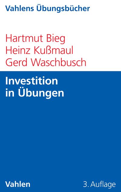 Investition in Übungen Beck eLibrary