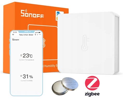 Sonoff SNZB 02 ZigBee SENZOR TEPLOTY A VLHKOSTI WeLink batéria